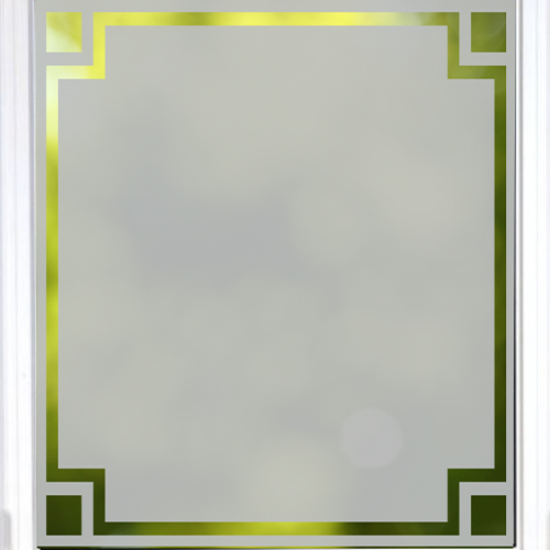 Solid Square Edge Border