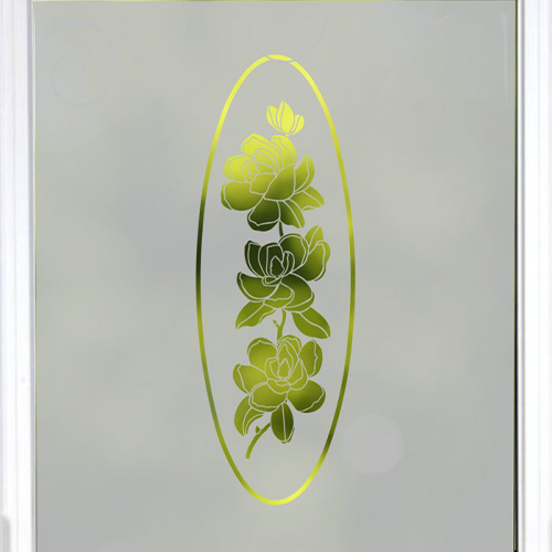 Flower In Oval