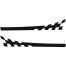 Racing Checkered Side Stripes Decals