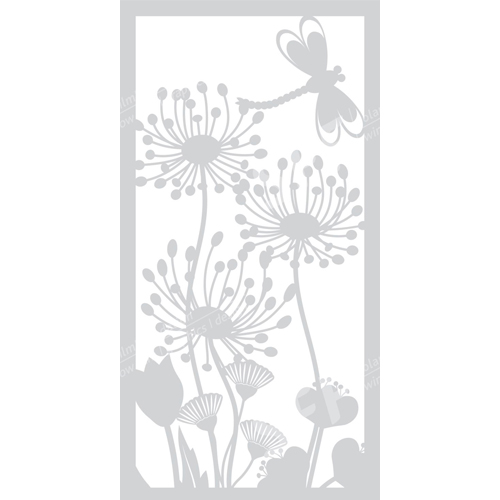 Flower and Butterfly Pattern