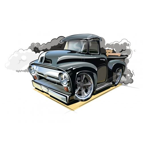 fun cartoon car 3D render