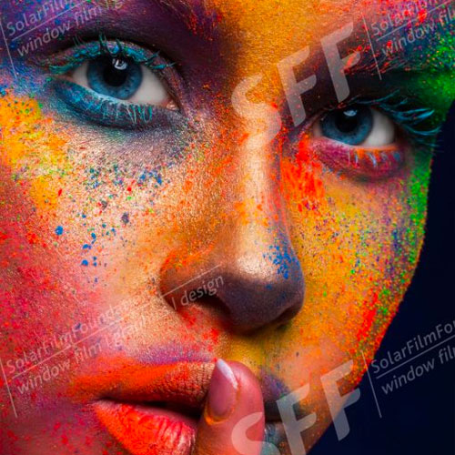 Fashion portrait of beauty model