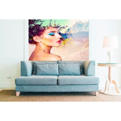 Portrait of beautiful sensual woman